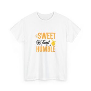 Sweet Kind Humble T-Shirt — Floral Lemon Graphic Tee