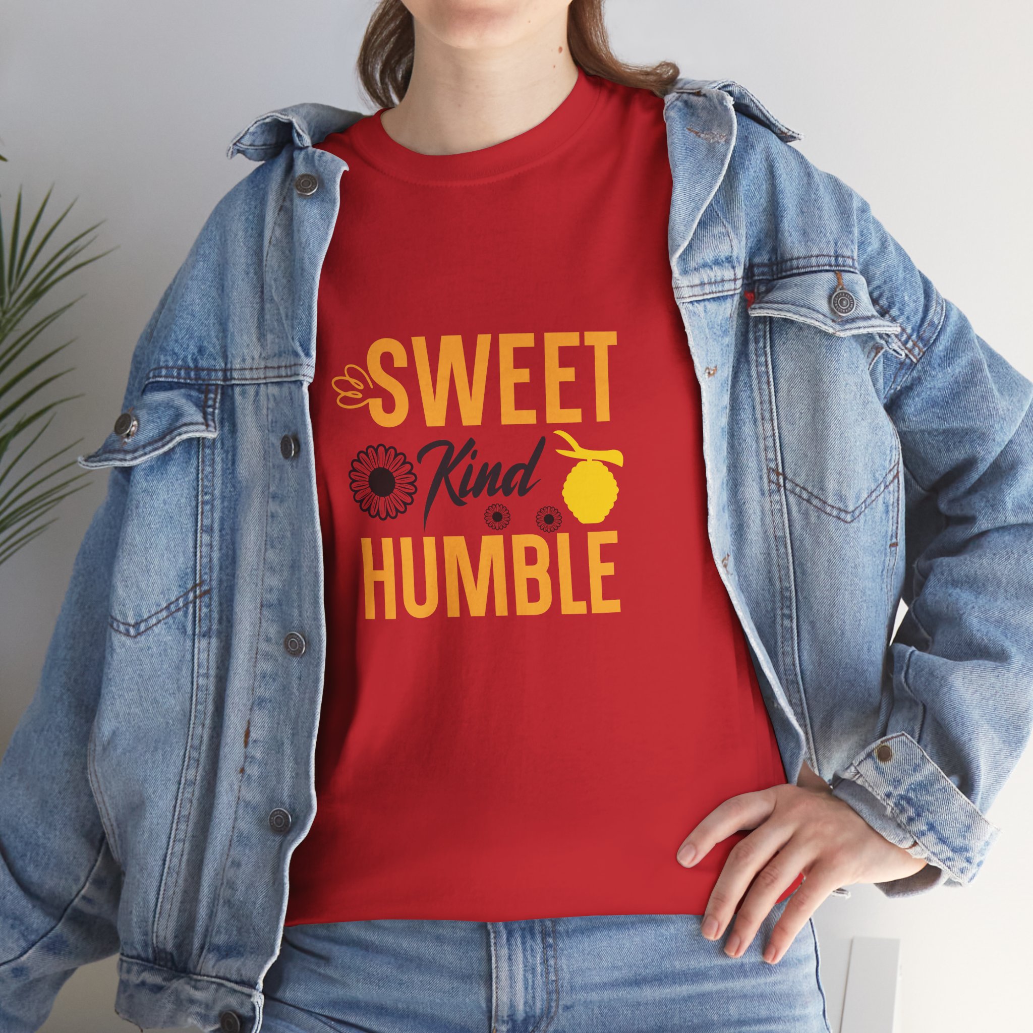 Sweet Kind Humble T-Shirt — Floral Lemon Graphic Tee - Image 14