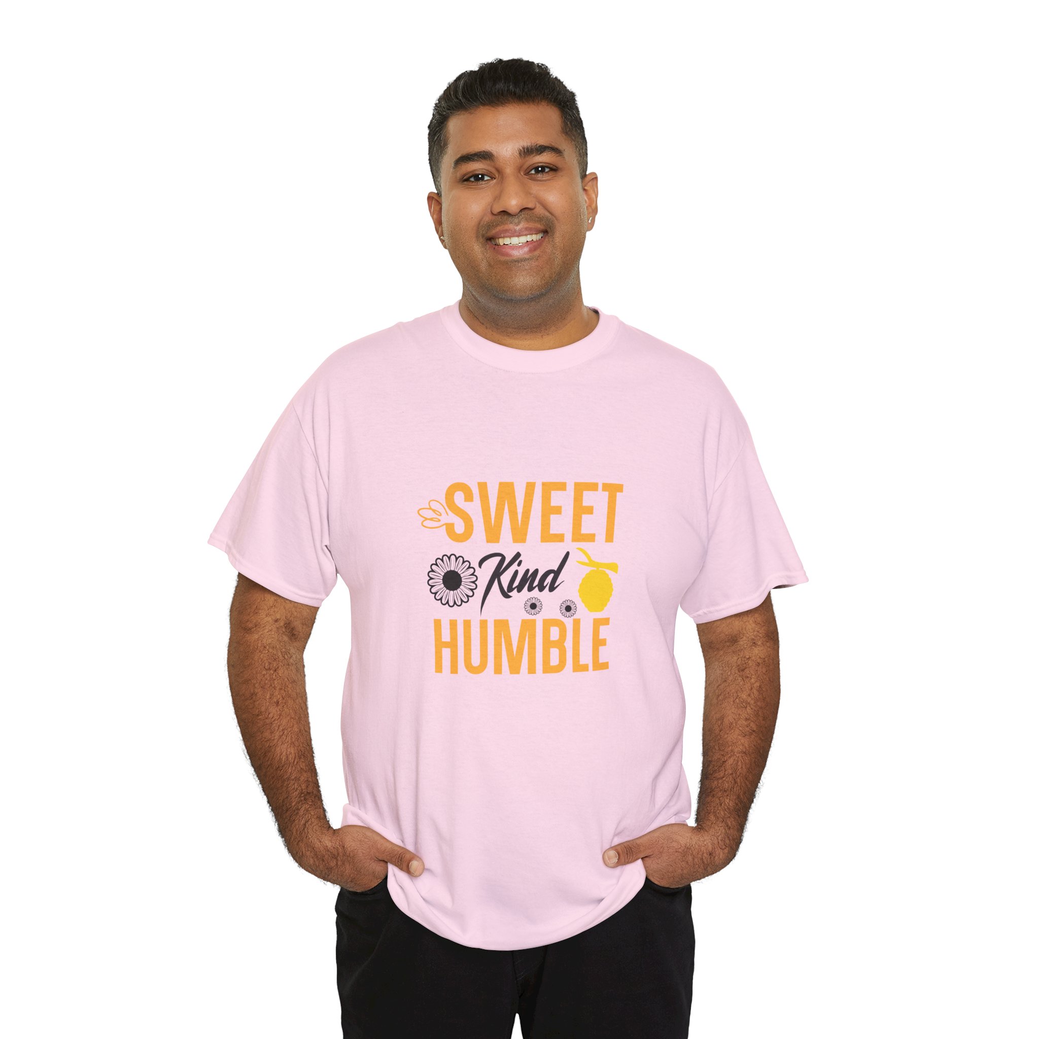 Sweet Kind Humble T-Shirt — Floral Lemon Graphic Tee - Image 12