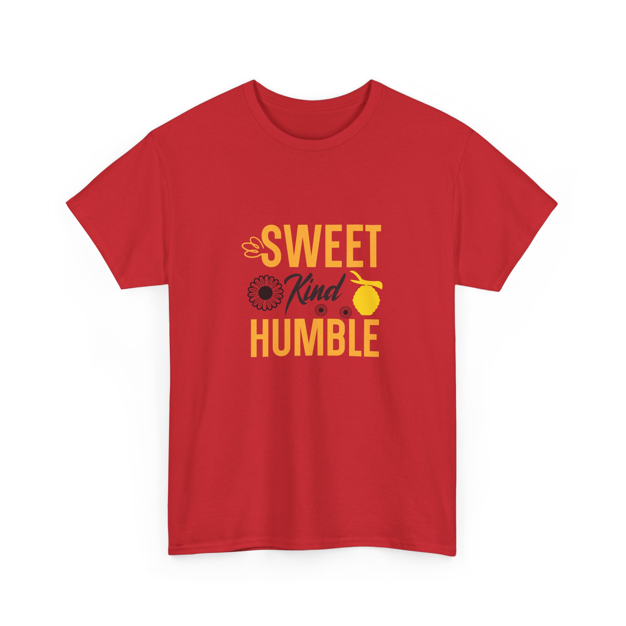 Sweet Kind Humble T-Shirt — Floral Lemon Graphic Tee - Image 13