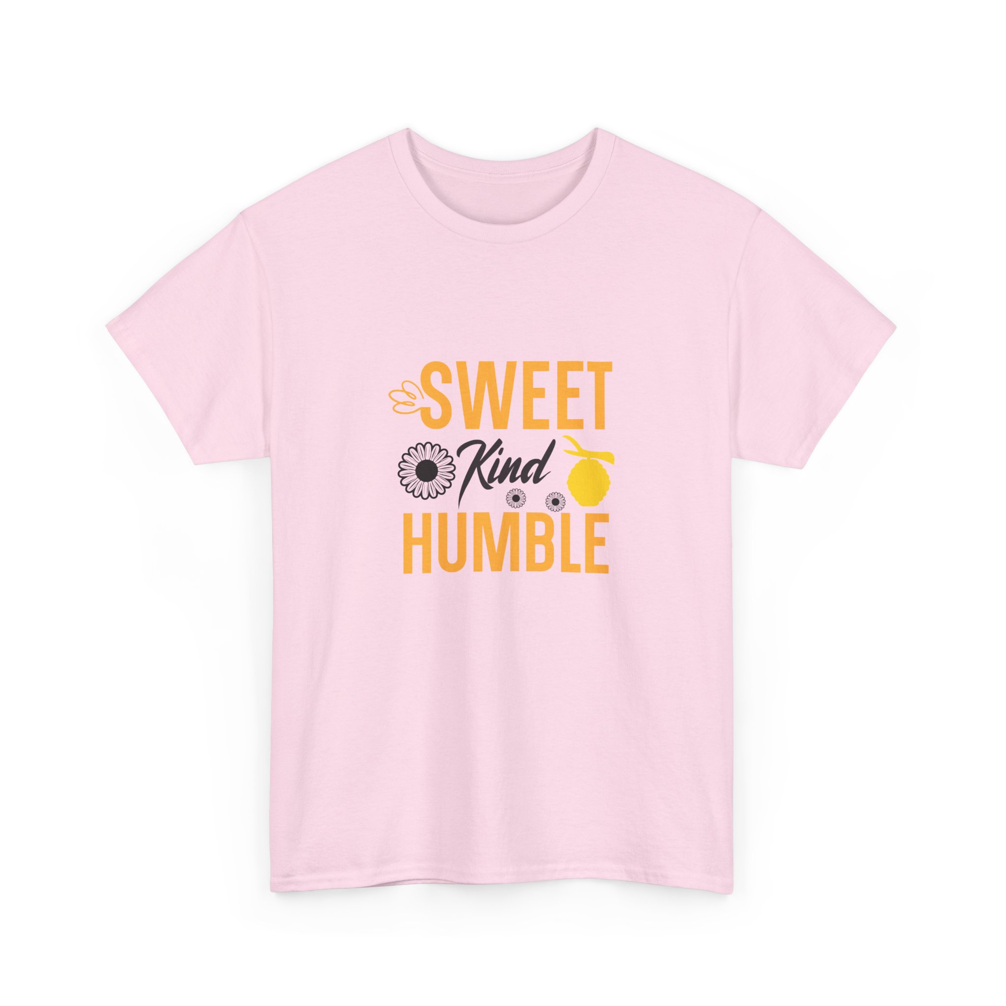 Sweet Kind Humble T-Shirt — Floral Lemon Graphic Tee - Image 10