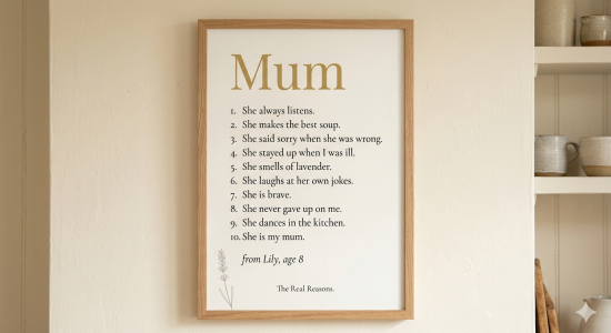 SS-004 Mother's Day Reasons Print